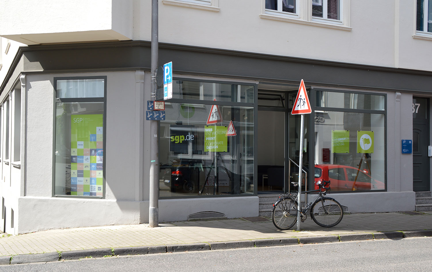 SGP sitzt jetzt in einem ehemaligen Ladenlokal SGP sitzt jetzt in einem ehemaligen Ladenlokal
