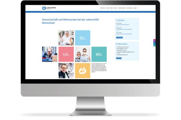 Lebenshilfe Remscheid | Webseite Startseite