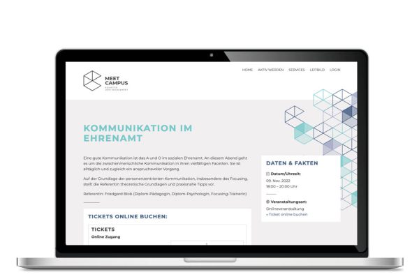 MEET CAMPUS | Webseite – Folgeseite MEET CAMPUS | Webseite – Folgeseite