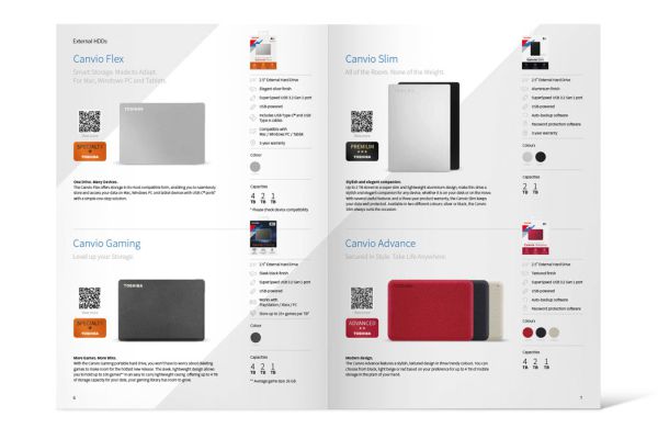 Toshiba | Katalog 2020 – Innenseite