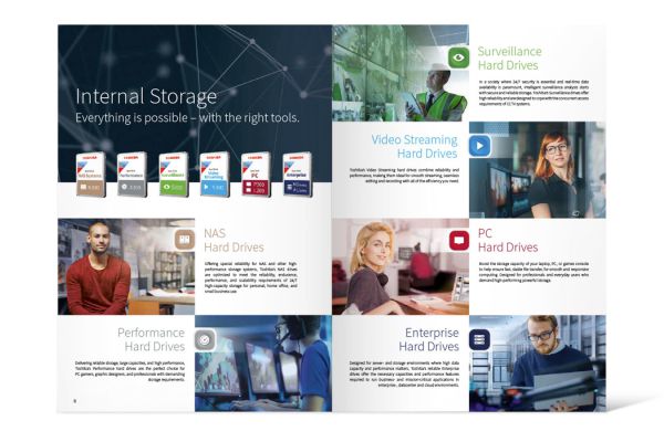 Toshiba | Katalog Storage 2019 Doppelseite