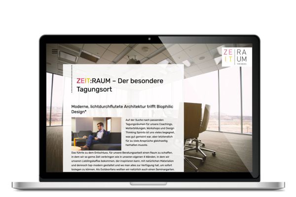 ZEIT:RAUM | Webseite