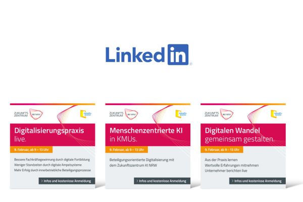 Zukunftszentrum KI NRW | Anzeigen LinkedIn Zukunftszentrum KI NRW | Anzeigen LinkedIn