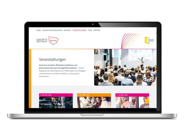 Zukunftszentrum KI NRW | Webseite