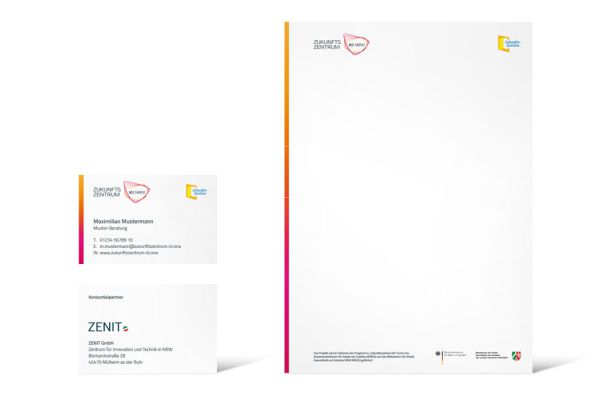 Zukunftszentrum KI NRW | Geschäftsausstattung Zukunftszentrum KI NRW | Geschäftsausstattung