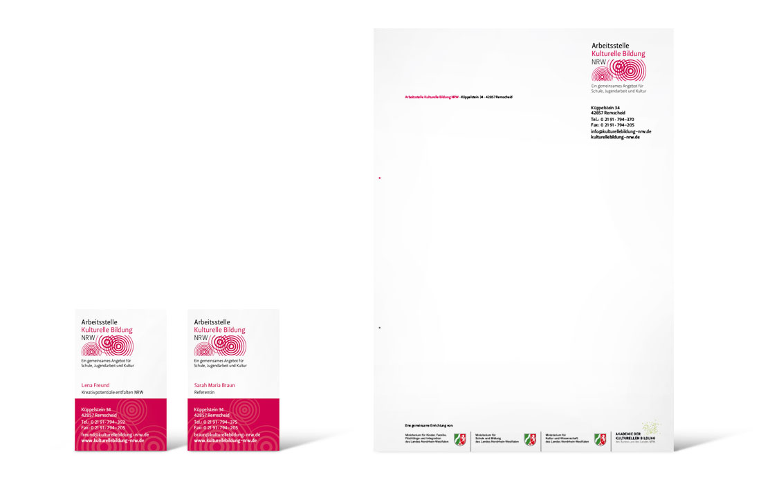 Geschäftsausstattung der AKB