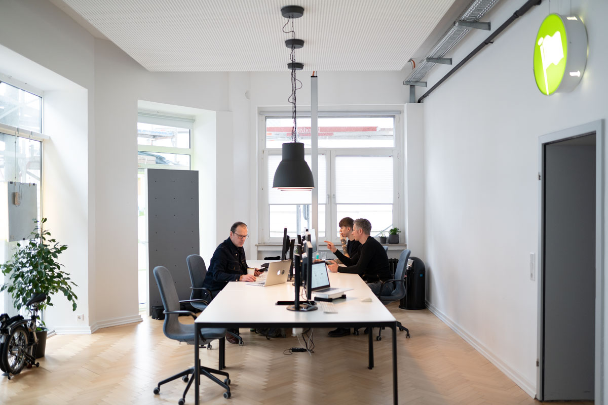 Innenaufnahme aus der Agentur