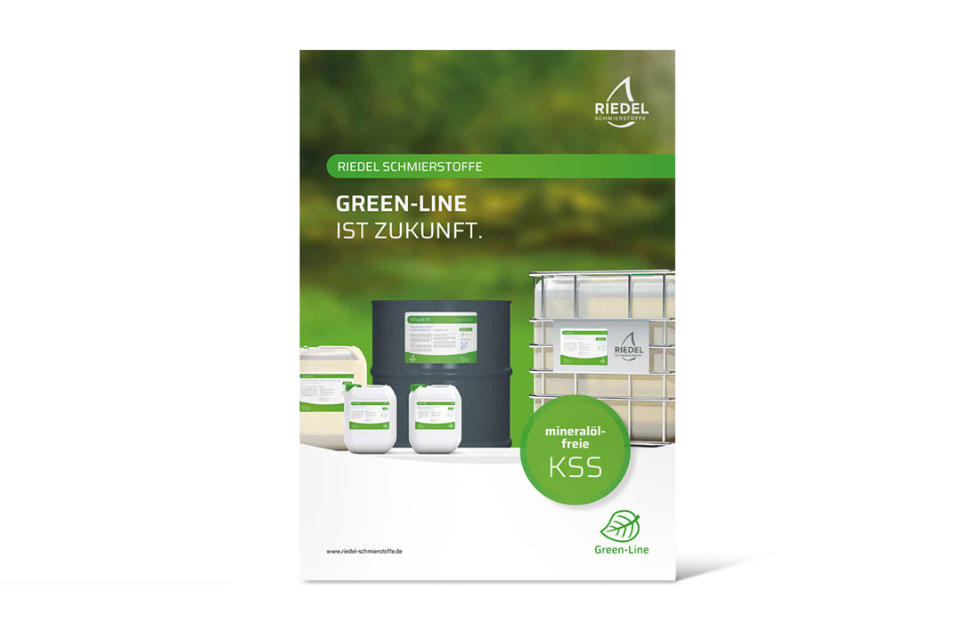 Titel des Prospekts „Green-Line“