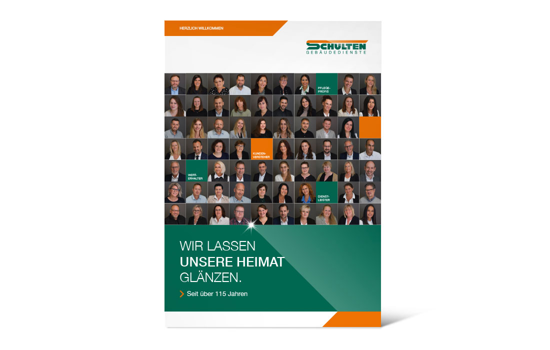 Titel der Willkommensbroschüre für Mitarbeitende