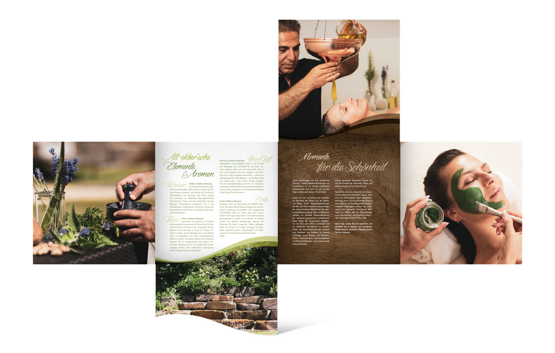 Der Spa2O-Folder aufgeklappt