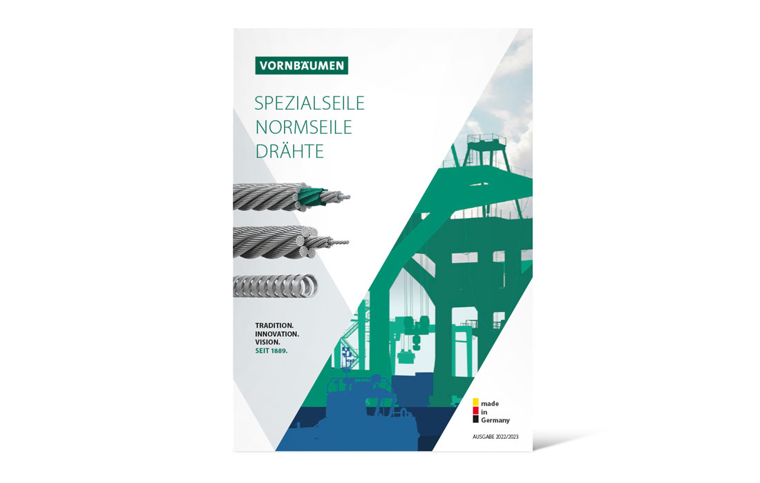 Titel des Vornbäumen Produktkatalogs 2022