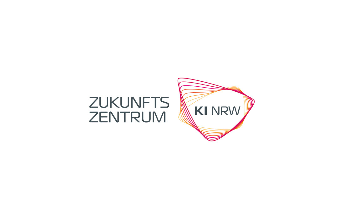 Das Logo vom Zukunftszentrum KI NRW